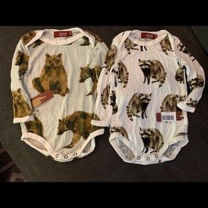 Milkbarn onesies 3-6 mo